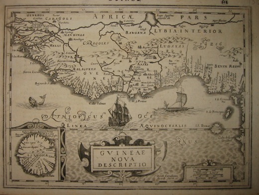 Mercator Gerard - Hondius Jodocus Guineae nova descriptio 1630 Amsterdam 